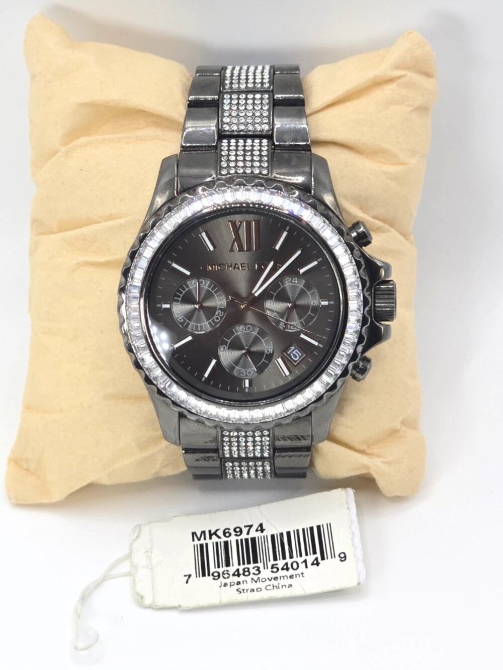 Michael Kors Everest Women's Gunmetal Chronograph Watch MK6974